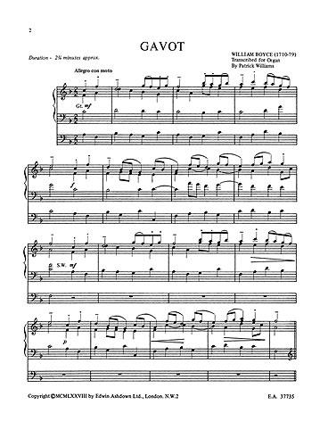 Gavot From Symphony No. 4